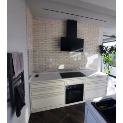 Кухня из крашеного МДФ А-146